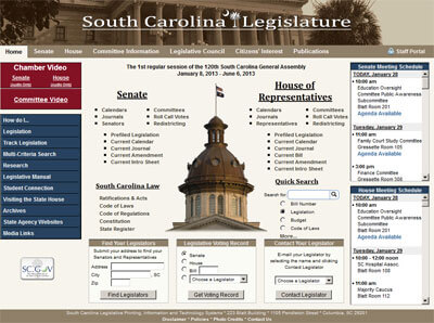 GA IMG State Legislature Site